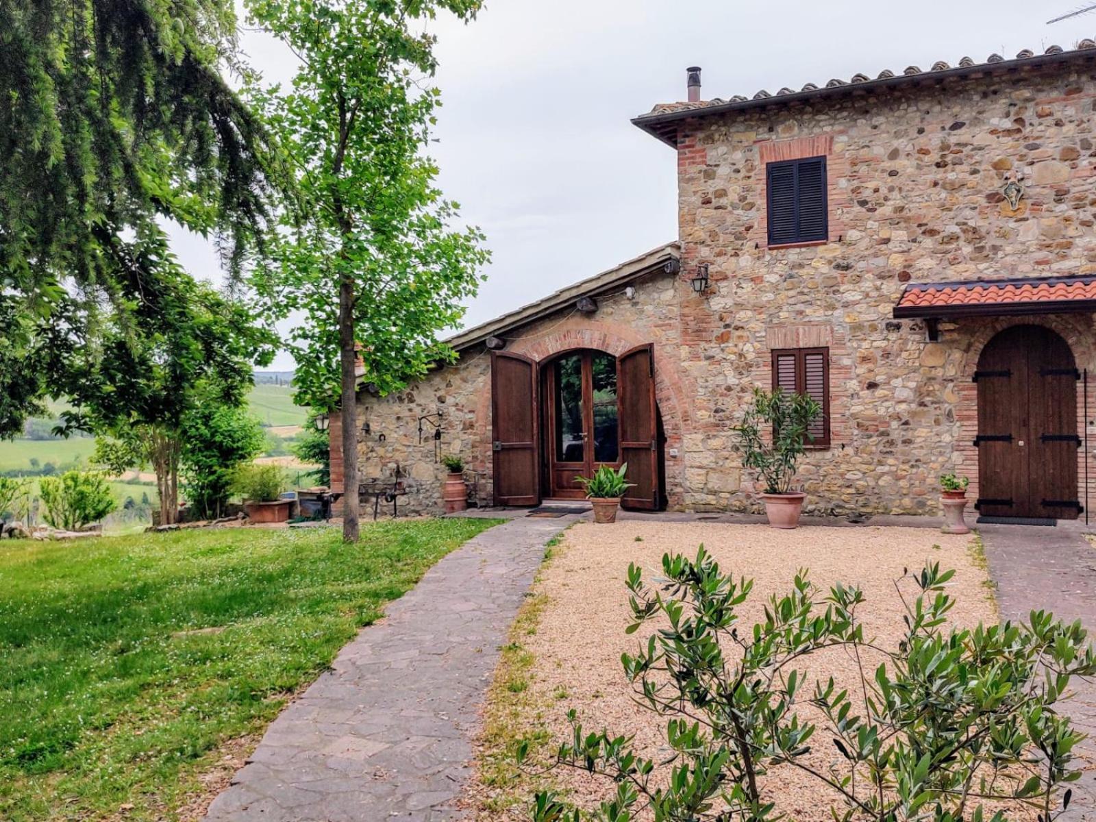Il Giardino Del Chianti Apartman Siena Kültér fotó